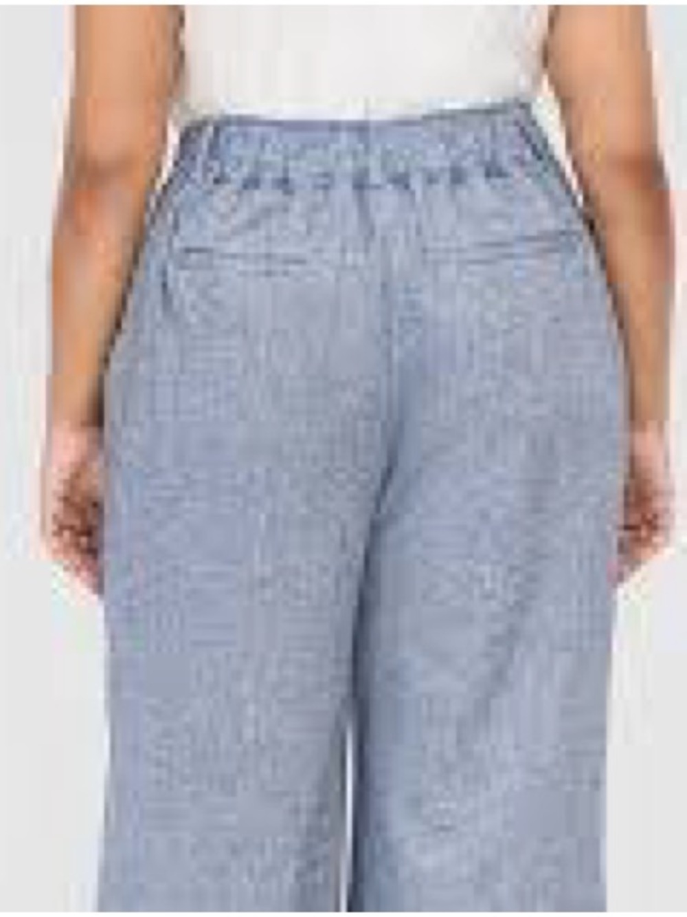 Lane Bryant Chambray Pull-On Pants w/drawstring Size 18/20 Petite
